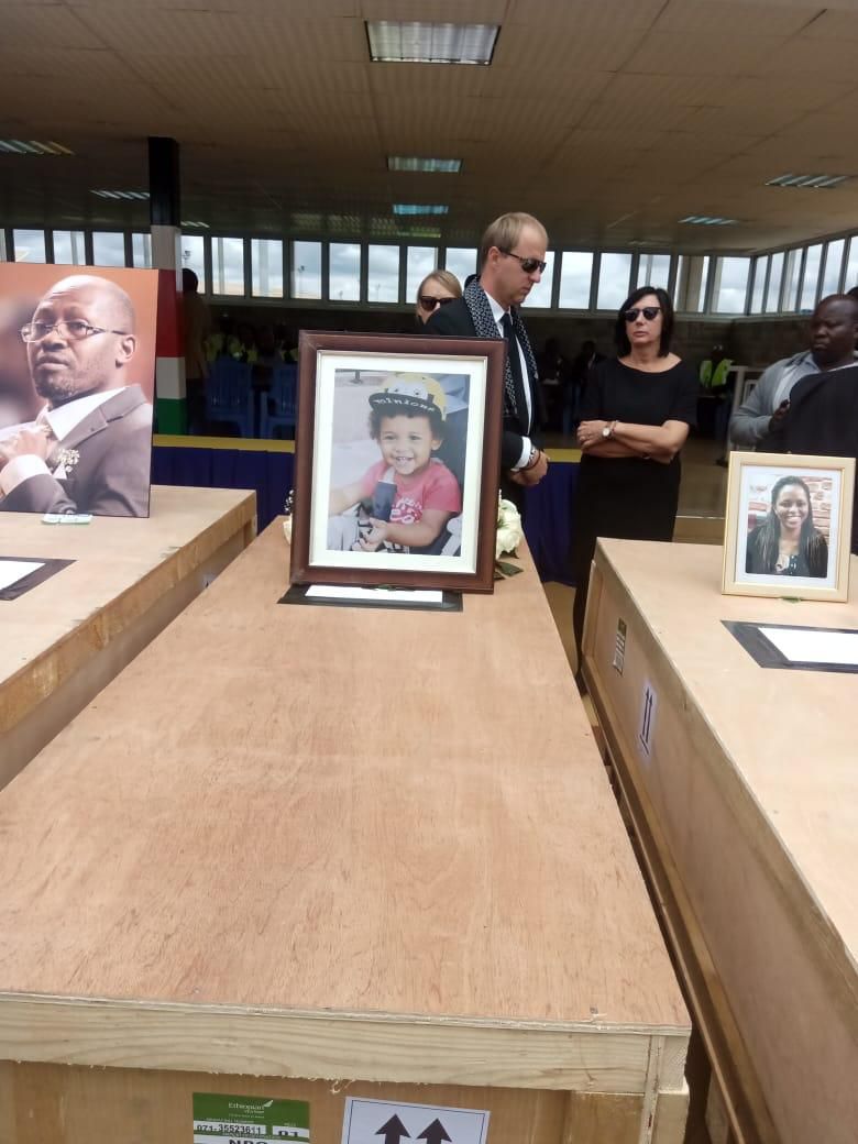 28 remains of Ethiopia Airlines crash victims land at JKIA, 32 Kenyans died in the March 2019 accident