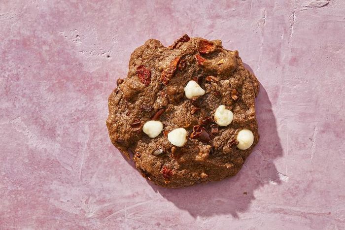 Triple Chocolate And Strawberry Protein Cookies