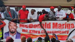 Footballer McDonald Mariga takes next step after IEBC barred him from Kibra by-election