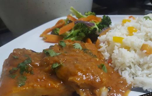 Fish curry, vegetable rice - Kui's Kitchen