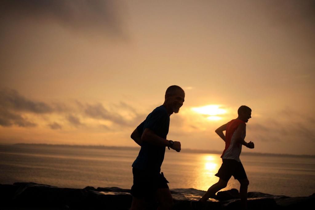You get to see this scene plenty as you run the 2.45 mile Anchor Down Ultra course in Rhode Island...over and over.
