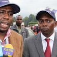File image of Elgeyo Marakwet Senator Kipchumba Murkomen (L) and Kapseret MP Oscar Sudi