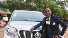 Radio Maisha’s Mbaruk Mwalimu acquires brand new Car (Photos)