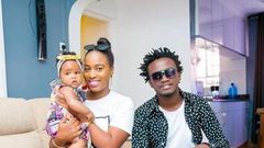 Bahati with Diana Marua and Heaven