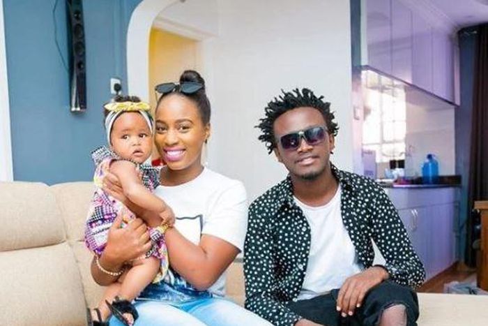 Bahati with Diana Marua and Heaven