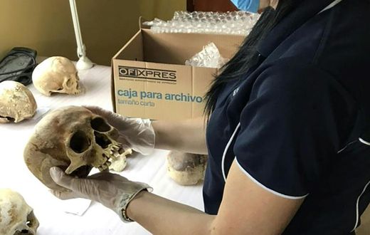 Researcher Alyson Wilson studied the movements of a corpse over 17-months and found humans don't exactly rest in peace