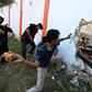The death appeared to mark the first fatality in days of street battles across Indonesia