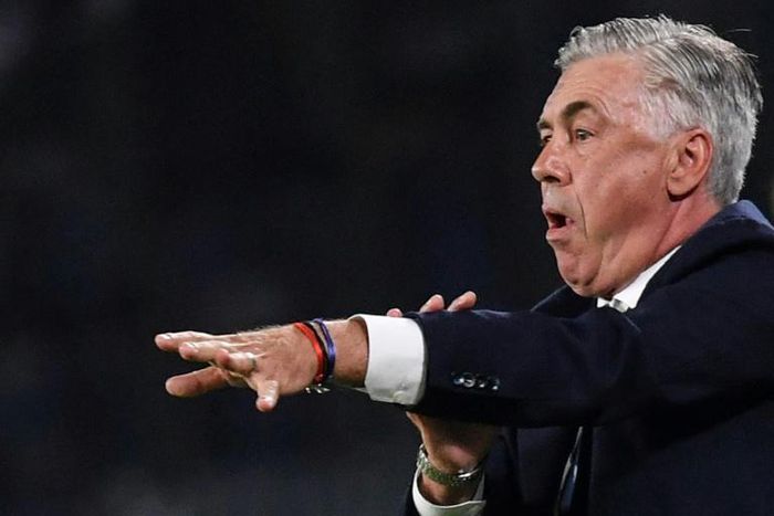 Carlo Ancelotti's Napoli are third in Serie A
