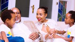 Reginald Mengi with his Wife Jacqueline Mengi