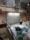 Lamu Senator Anwar Loitiptip at the Aga Khan ICU after attack by unknown assailants