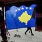 The six stars on Kosovo's flag represent its main ethnic groups