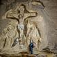 The Polish artist has spent more than two decades carving the rugged insides of the seven cave churches and chapels of the monastery with designs inspired by biblical stories