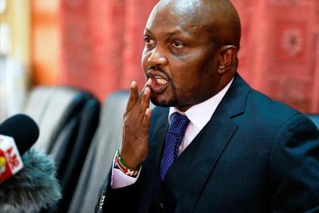You can only interview me after Uhuru, Raila's permission - Moses Kuria after latest blunder