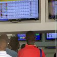 Kenyans at a betting shop (Twitter)