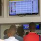 Kenyans at a betting shop (Twitter)