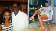 Huddah Monroe with Riala Odinga. (File Photo). I miss Raila- Huddah Monroe