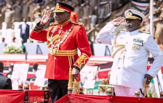 President Uhuru Kenyatta extends General Samson Mwathethe's term in office