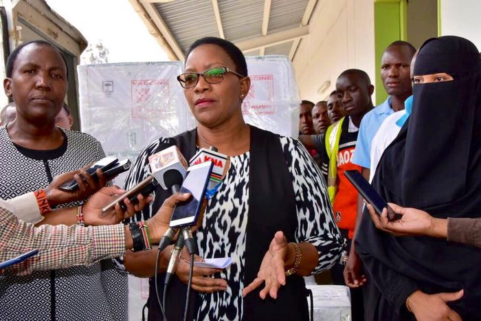 Health CS Sicily Kariuki announces government has launched chemotherapy treatment in 7 counties following public outcry on cancer in Kenya