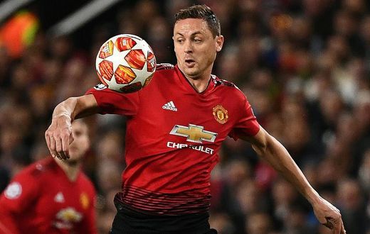Manchester United midfielder Nemanja Matic