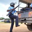 File image of police officers on duty. Lukenya Assistant County Commissioner Ms. Elizabeth Karitu has been interdicted for allegedly losing the keys to a container in which which the upcoming national examination papers are stored