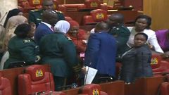 MP escorted out of National Assembly chamber for bringing a baby