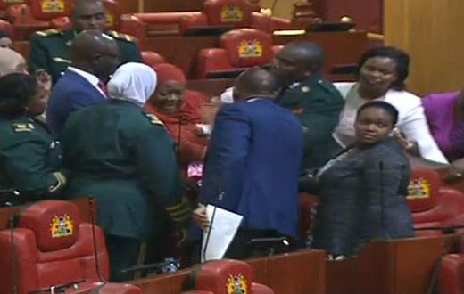 MP escorted out of National Assembly chamber for bringing a baby