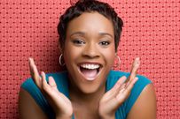 Happy woman