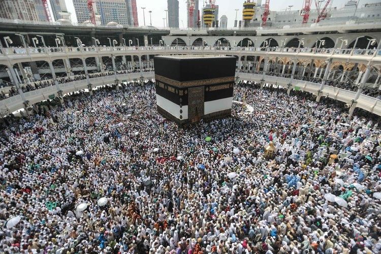 Hajj pilgrims in Mecca