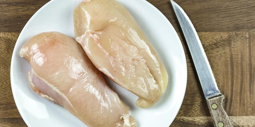 Defrosted chicken