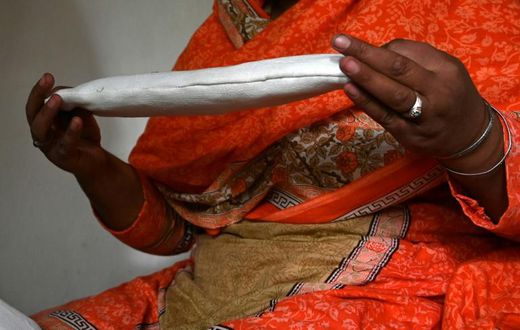 Charities estimate that less than a fifth of women in Pakistan used sanitary pads