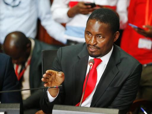 Former Agricultural Cabinet Secretary Mwangi Kiunjuri