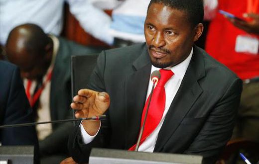 Former Agricultural Cabinet Secretary Mwangi Kiunjuri