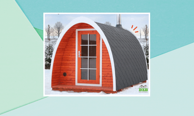 Amazon Is Selling A Two-Room 'Igloo' Sauna