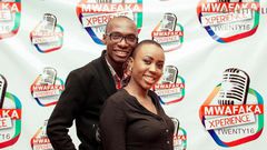 Dr.Ofweneke with Nicah the Queen