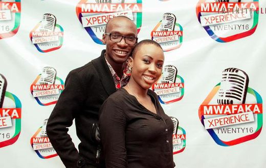 Dr.Ofweneke with Nicah the Queen