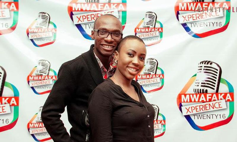 Dr.Ofweneke with Nicah the Queen