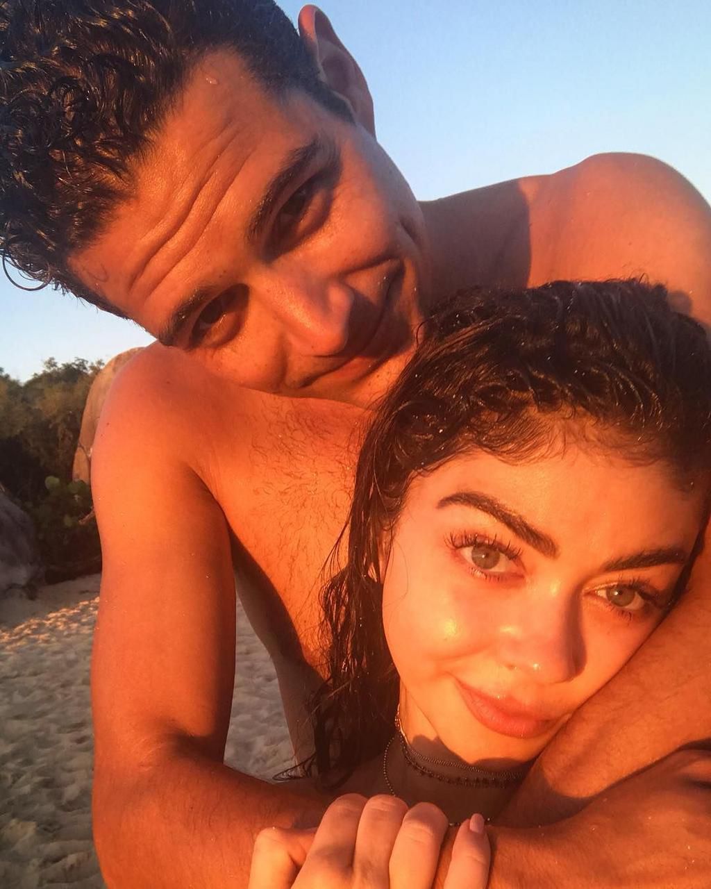 Sarah Hyland And Fiancé Wells Adams Are All About The PDA