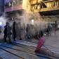 Protesters battled riot police firing tear gas and rubber bullets on two consecutive days over the weekend