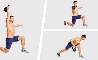This Lawnmower Kettlebell Flow Cuts Through Fat