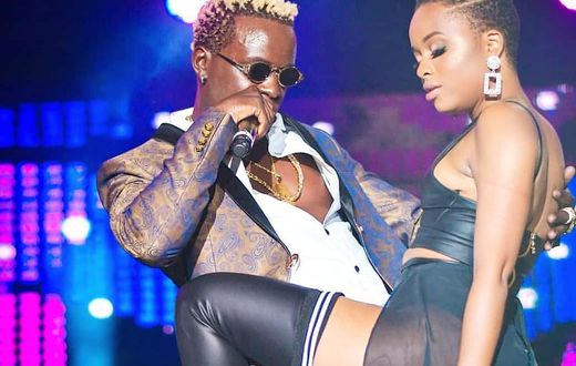 Willy Paul and Nandy .Video of Willy Paul and Nandy raunchy dance causes a stir