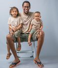 Dan Sonko with his Kids