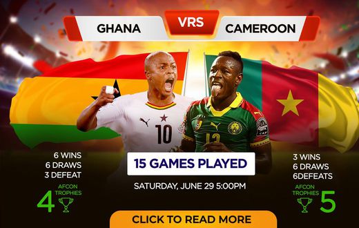 AFCON 2019: Cameroon vs Ghana