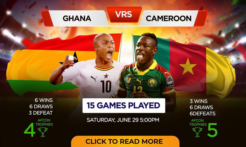 AFCON 2019: Cameroon vs Ghana