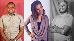 In house Pulselive team Martin Wachira, (Editor-in-Chief) , Nicolette White (Head of events and partnerships) and David Jerome, (Head of Social).