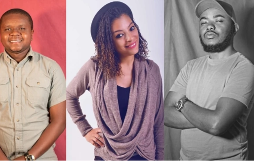 In house Pulselive team Martin Wachira, (Editor-in-Chief) , Nicolette White (Head of events and partnerships) and David Jerome, (Head of Social).