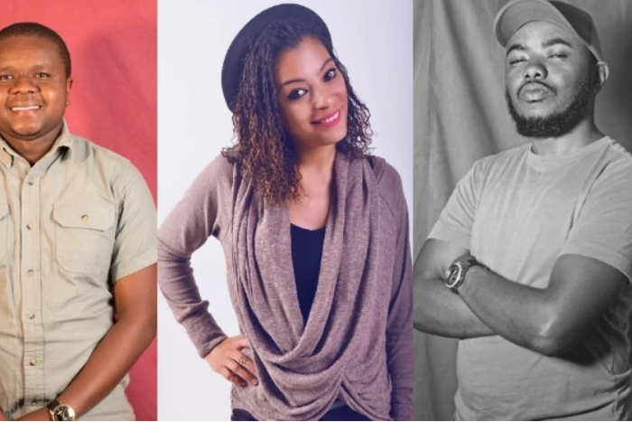 In house Pulselive team Martin Wachira, (Editor-in-Chief) , Nicolette White (Head of events and partnerships) and David Jerome, (Head of Social).