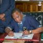 File image of President Uhuru Kenyatta. He has urged all public servants to wear at least one piece of apparel that is made in Kenya on Fridays