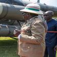 President Uhuru Kenyatta is received by Raila Odinga in Kisumu on 14 June 2019