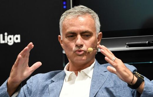 Portuguese football manager Jose Mourinho