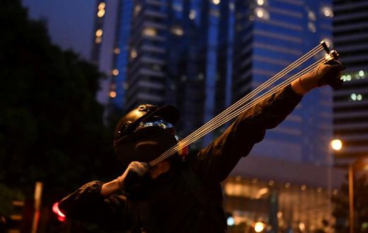 Strife-torn Hong Kong has suffered a record slump in retail sales, data showed Wednesday, as the city reels from four months of increasingly violent pro-democracy protests